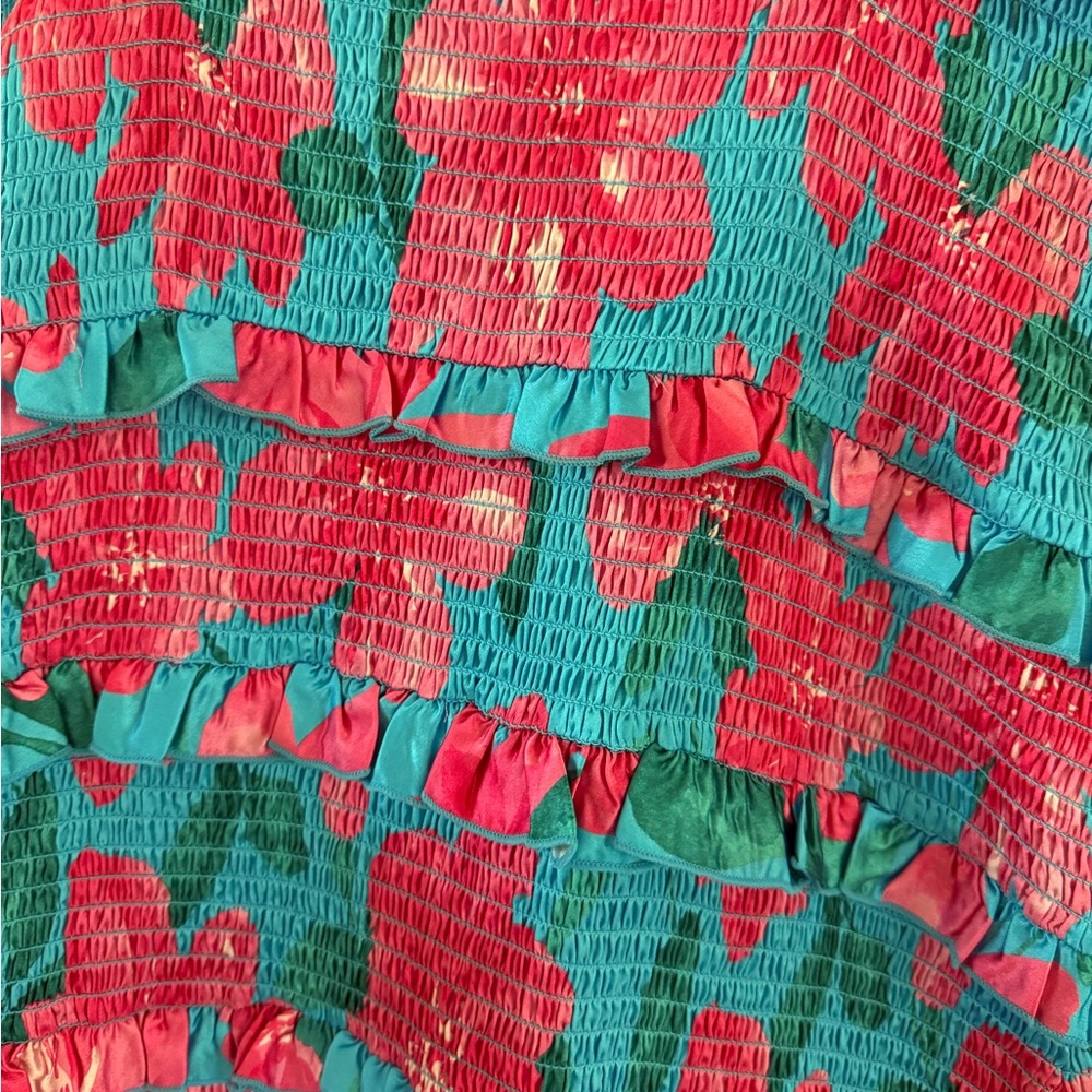 NWT Show Me Your MuMu Stella Smocked Dress - XL - Picture 8 of 9
